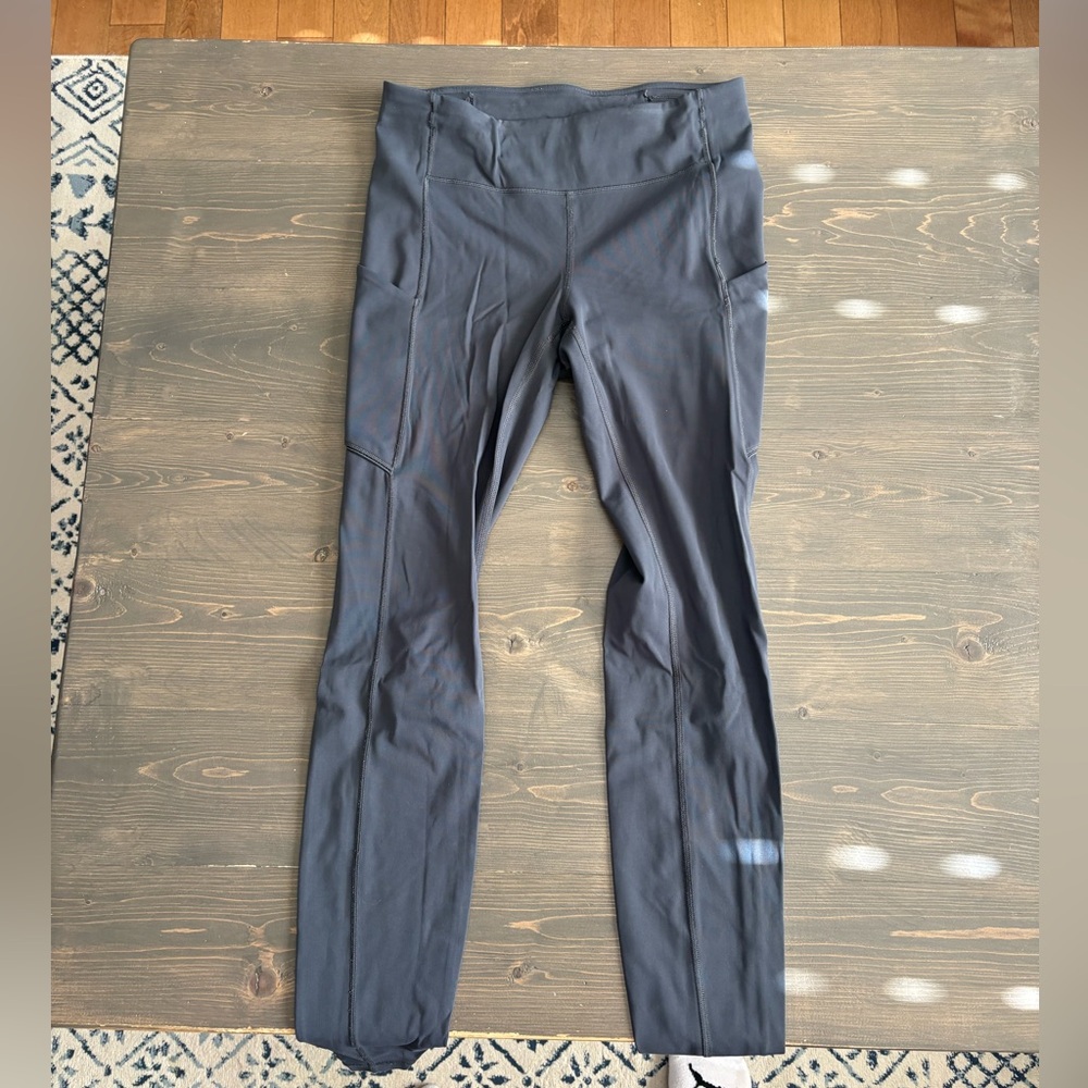 Dark Gray High-Waisted Lululemon Leggings